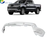 For Chevrolet Silverado 1500 2022-2023 W/ Sensor Holes Chrome Steel Front Bumper. Fixed Price $291.08.