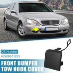 Car Front Right Bumper Tow Hook Cover For Mercedes-benz S500 00-01 Black. Fixed Price $18.99.