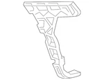 Genuine Audi Bumper Guide 8R0-807-453-B. Fixed Price $45.53.