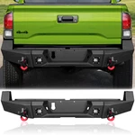 Gng Steel Rear Bumper Fits 2016-2023 Toyota Tacoma With D-rings And Led Lights. Fixed Price $391.20.