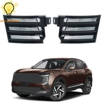 For Nissan Kicks 2025 Right&left Side Front Grille Chrome&black Fog Light Cover. Fixed Price $117.45.