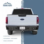 Textured Steel Rear Bumper Black Fit 2021-2026 Ford F-150 Exclude Raptor Tremor. Fixed Price $264.55.