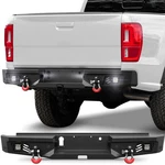 Steel Black Rear Bumper 2019-2023 Ford Ranger W/led Lights & Sensor Holes. Fixed Price $392.89.