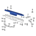 Ford Ranger 1998-2005 4L5Z17B807AAC Rear Bumper Step Pad. Fixed Price $330.60.