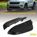 Front Bumper Lower Spacer Panel Covers Trim Pair For 14-20 Jeep Grand Cherokee Y. Fixed Price $25.99.