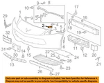 Gm Oem 14-19 Corvette Bumper Components-upper Retainer 23433556. Fixed Price $22.95.