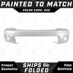 New Painted *040 White* Front Bumper Cover For 2007-2013 Toyota Tundra W/ Park. Fixed Price $350.99.