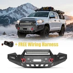 Aaiwa For 2022-2024 Toyota Tundra Steel Front Bumper With Winch Plate+led Lights. Fixed Price $674.99.