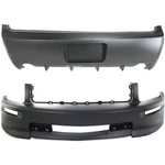 Front + Rear Bumper Covers Set 2007-2009 Ford Mustang Gt With Calif Package. Fixed Price $805.36.