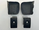 05-08 Porsche 911 997 Rear Trim Bumperettes + Brackets Midnight Blue. Fixed Price $249.10.