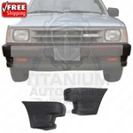 New Front Bumper End Caps 2PC For 1986-1987 Mazda B2000 1987-89 B2600 B2200 Rwd. Fixed Price $56.05.