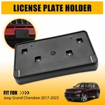License Plate Frame Holder Mount Bracket For 2017-2023 Jeep Grand Cherokee Front. Fixed Price $20.89.