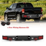 Aaiwa New Rear Bumper Black Texture With Led Lights For 2000-2006 Toyota Tundra. Fixed Price $269.99.