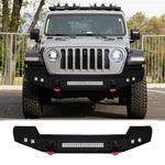 Vijay For 2007-2025 Jeep Wrangler Jk/jl/jt Front Bumper With Led Light&d-ring. Fixed Price $289.99.
