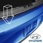 2021-2026 Hyundai Elantra Rear Bumper Applique Clear Scratch Protector ABF28AU00. Fixed Price $34.85.