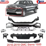 Front Bumper Assembly Kit & Foglights For 2016-2018 Gmc Sierra 1500. Fixed Price $786.66.