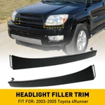 2PCS For 2003-2005 Toyota 4RUNNER Front Bumper Grille Headlight Filler Trim Kit. Fixed Price $16.14.