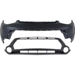 Capa Set Of 2 Bumper Covers Fascias Front Upper KI1014100C, KI1015104C Pair. Fixed Price $186.65.
