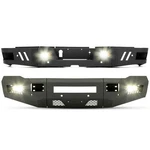 Front & Rear Bumper W/ Led Lights Sensor Holes For Ram 2500 3500 2010-2024 18. Fixed Price $289.00.