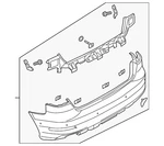 Genuine Audi Bumper Cover 8V5-807-067-D-GRU. Fixed Price $1299.99.