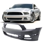 Primed Front Bumper Cover 2013 2014 Ford Mustang. Fixed Price $251.17.