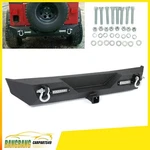 Rear Bumper For 1987-2006 Jeep Wrangler Tj Yj Off-road W/ Hitch Receiver D-rings. Fixed Price $160.71.