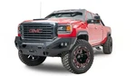 Fab Fours Matrix Front Bumper No Guard Fits 2015 2019 Gmc 2500 Hd. Fixed Price $2634.58.