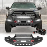 Aaiwa For 2022-2024 Toyota Tundra Steel Front Bumper With Winch Plate&led Lights. Fixed Price $729.98.