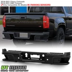 2019-2021 Chevy Colorado Gmc Canyon W/sensor Holes Black Steel Rear Step Bumper. Fixed Price $245.96.