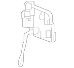 Genuine Mercedes-benz Cover Towing Eye 204-885-05-24-9999. Fixed Price $42.25.