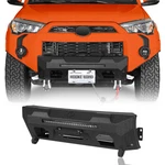 Fit 2014-2024 Toyota 4RUNNER Steel Front Bumper With Winch Plate & 72W Light Bar. Fixed Price $309.89.