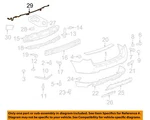 Gm Oem 16-17 Equinox Rear Bumper Components-harness 84023921. Fixed Price $200.85.