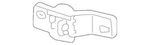 Genuine 2002-2005 Explorer Mountaineer Front Bumper Frame End Cap 1L2Z-17N775-A. Fixed Price $92.69.