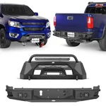 Hooke Road Steel Front/rear Bumper W/led Lights For Chevrolet Colorado 2015-2020. Fixed Price $808.07.