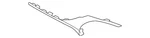 Genuine Mercedes-benz Bumper Trim 294-885-64-01. Fixed Price $62.10.