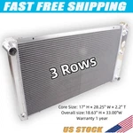 3 Rows Luxerad Radiator For Chevelle Camino Pontiac Gto 1968 69 70 71 1972. Fixed Price $147.25.