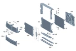 Genuine Mercedes-benz Elastomer Bearing 247-504-04-00-64. Fixed Price $6.07.