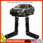 Bumper Bracket For 2014-2016 Toyota Corolla Front Left & Right Side New 1/2SET. Fixed Price $8.54.