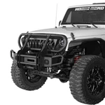 Offroad Steel Front Bumper W/ Grille Guard Fit 2007-2018 Jeep Wrangler Jk Black. Fixed Price $409.99.