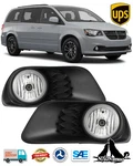 Fog Lights For 2011-2020 Dodge Grand Caravan Front Bumper Lamps W/wiring+switch. Fixed Price $44.99.