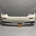 Bmw 750LI Rear Bumper M-sport 51127898742740 2013 2014 2015 White Oem. Fixed Price $728.19.
