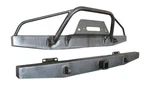 1984-2001 Jeep Cherokee Xj Front Winch And Rear Bumper Set W/ Prerunner Bars. Fixed Price $756.00.