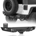 Black Steel Rear Bumper W/license Plate Holder For Jeep Wrangler Jk 2007-2018. Fixed Price $339.19.
