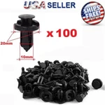 100 Pcs Bumper Clips 10MM Hood Fender Push Rivets Retainer Fasteners For Honda. Fixed Price $19.99.