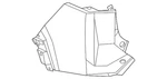 Genuine Nissan Bumper Corner Cover 85017-6TA0H. Fixed Price $216.79.
