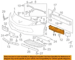 Gm Oem 14-19 Corvette Front Bumper Grille Components-impact Pad 23369005. Fixed Price $184.71.