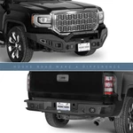 Hooke Road Front Rear Bumper Reinforcement Steel Fit 2016-2018 Gmc Sierra 1500. Fixed Price $499.88.
