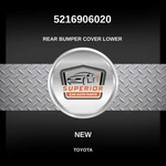 Genuine 2015-2017 Toyota Camry Rear Bumper Cover Lower 5216906020. Fixed Price $99.99.