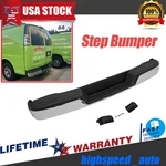 Step Bumper Rear Incl Pad/brackets/end Caps For Chevrolet Express 3500 1996-2023. Fixed Price $169.99.