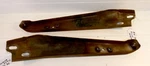 1975 - 1979 C3 Corvette Left And Right Front Bumper Bracket Support Pair. Fixed Price $75.00.